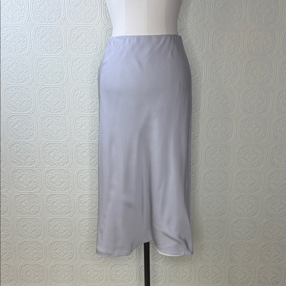 Theory | Midi Pull-On Skirt in Silk Georgette, Size S, NWT - Picture 3 of 11